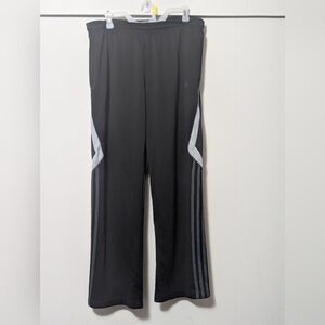 Mens Adidas Black Climalite Tapered Activewear Trackpants Joggers XL